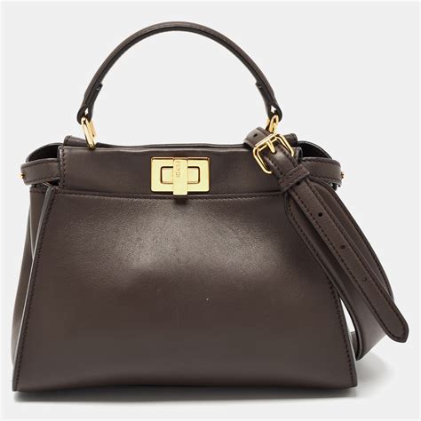 fendi peekaboo mini bag|Fendi peekaboo mini price.